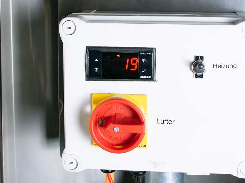 Komposttee Maschine mit Heizung